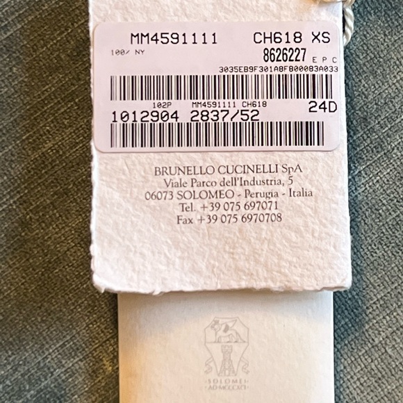 Brunello Cuccinelli Waterproof Down Vest XS - Picture 7 of 8